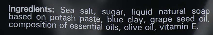 Натуральный солевой скраб для тела "Голубая глина" - Enjoy & Joy Enjoy Eco Blue Clay Body Scrub — фото N3