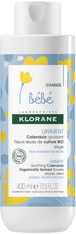 Лінімент для немовлят - Klorane Bebe Liniment Soothing Calendula — фото N1