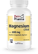 Парфумерія, косметика Харчова добавка "Цитрат магнію", 680 мг, капсули - ZeinPharma Magnesium Citrate
