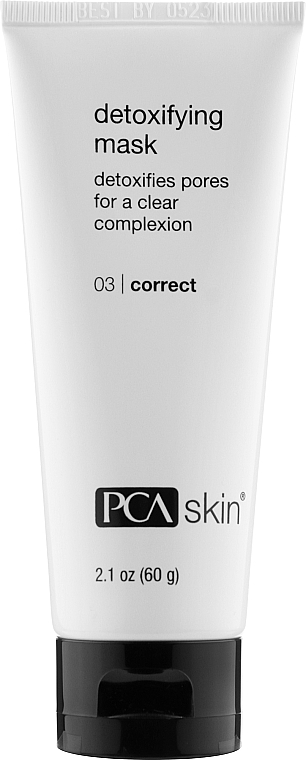 Очищающая маска для лица с белым углем - PCA Skin Detoxifying Mask — фото N1