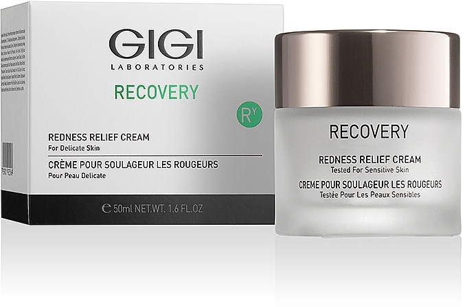Крем от покраснения и раздражения - Gigi Recovery Redness Relief Creme — фото N2