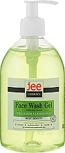 Гель для умывания "Зелёный чай" - Jee Cosmetics Face Wash Gel Delicate Clensing — фото N1