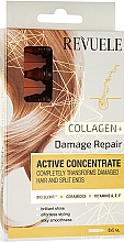 Ампулы для волос «Восстановление повреждений» - Revuele Active Hair Concentrate Collagen + Damage Repair — фото N2