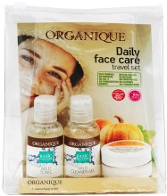 Духи, Парфюмерия, косметика УЦЕНКА Мини набор "Face care" - Organique Daily Face Care Travel Set (tonic/50ml + gel/50ml + cr/30ml) *