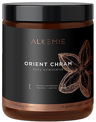 Соєва свічка зі східним ароматом - Alkemie Orient Chram — фото N1