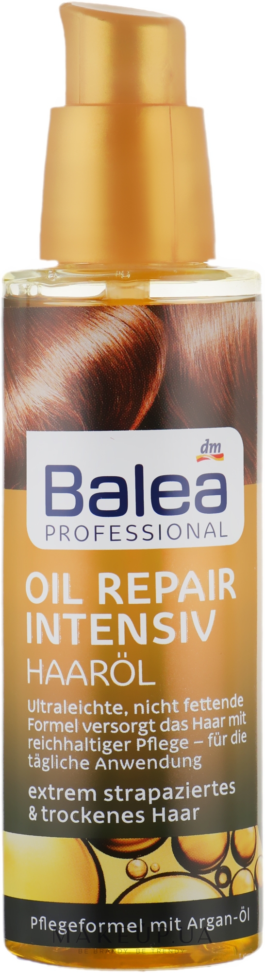 Масло для волос - Balea Professional Oil Repair Intensi — фото 100ml