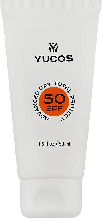 Легкий флюид для лица с SPF50 - Yucos Advanced Day Total Protect SPF50