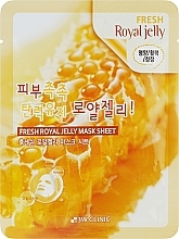 Живильна маска з екстрактом бджолиного маточного молочка - 3W Clinic Fresh Royal Jelly Mask Sheet — фото N2