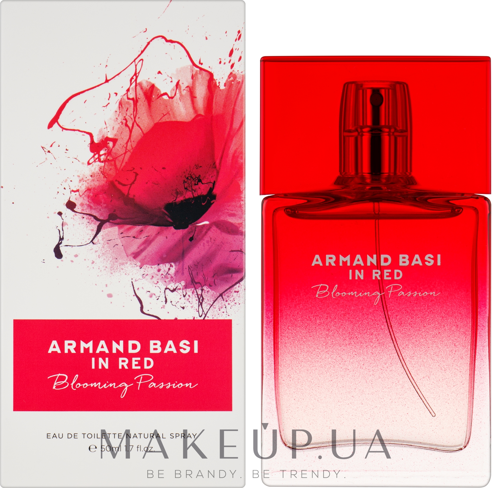 Armand Basi In Red Blooming Passion - Туалетная вода — фото 50ml