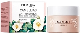 Парфумерія, косметика Крем для обличчя з екстрактом камелії - Bioaqua Camellias Anti-Oxidation Moist Repair Face Cream 