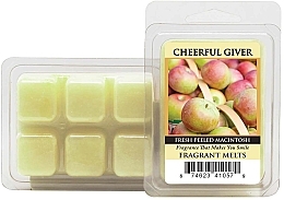 Парфумерія, косметика Ароматичний віск - Cheerful Candle Wax Melts Fresh Peeled Macintosh