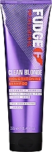Парфумерія, косметика Шампунь для надання сріблястого відтінку - Fudge Clean Blond Violet Toning Shampoo