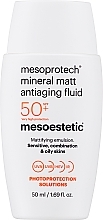 Флюид для тела - Mesoestetic Mesoprotech Mineral Matt Antiaging Fluid SPF50+ — фото N1