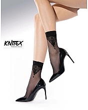 Шкарпетки жіночі "Guess", 20 Den, nero - Knittex — фото N3