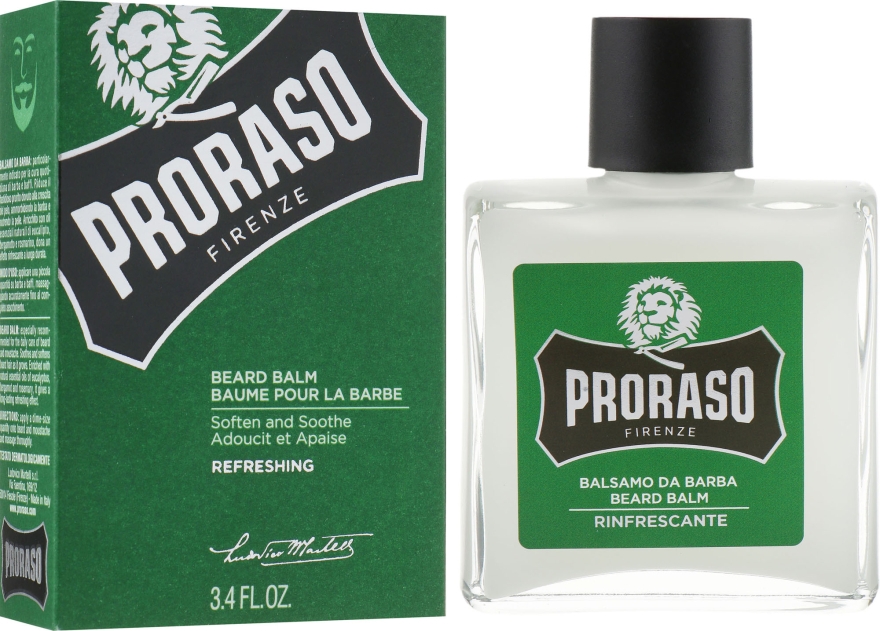 Бальзам для бороды - Proraso Green Line Refreshing Beard Balm