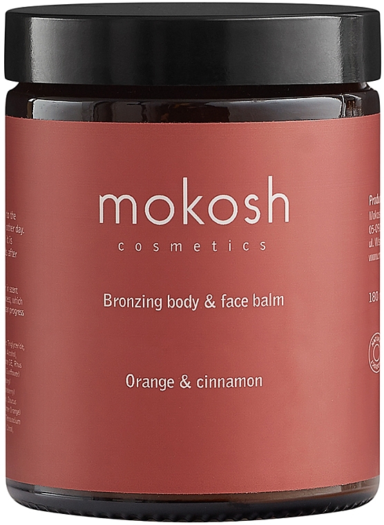 Бальзам для тіла і обличчя "Апельсин і кориця" - Mokosh Cosmetics Body&Face Balm Orange & Cinnamon — фото N1