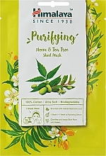 Парфумерія, косметика Очищувальна тканинна маска з німом і чайним деревом - Himalaya Herbals Purifying Neem & Tea Tree Sheet Mask