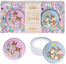 Парфумерія, косметика Набір - Disney Bambi The Beauty Of Bambi Lip Balm Duo (lip/balm/2x20g)