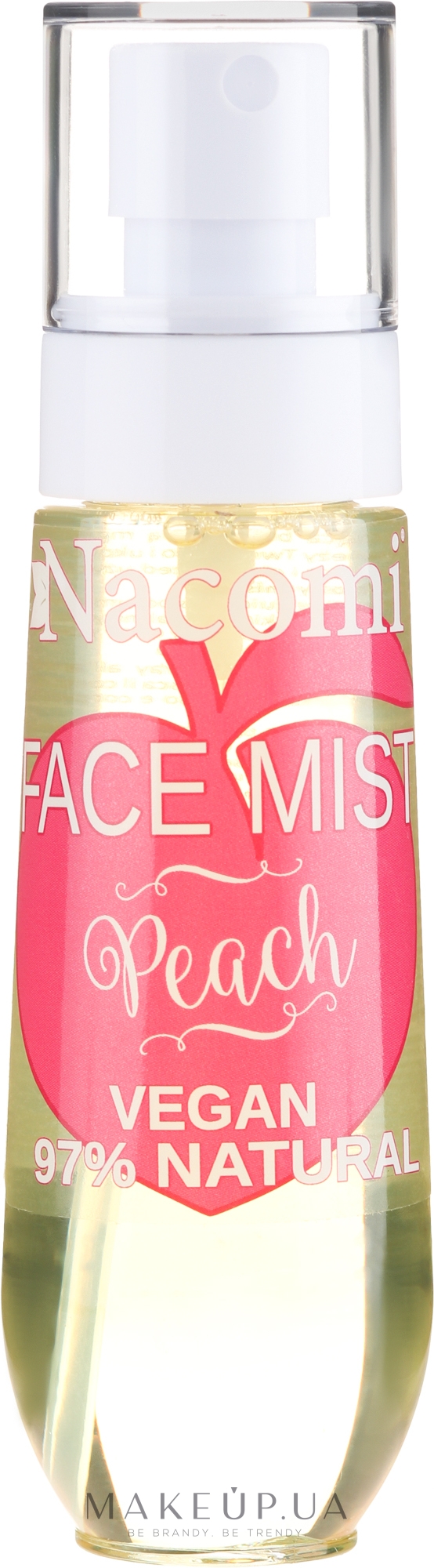Спрей для лица "Персик" - Nacomi Face Mist Peach — фото 80ml
