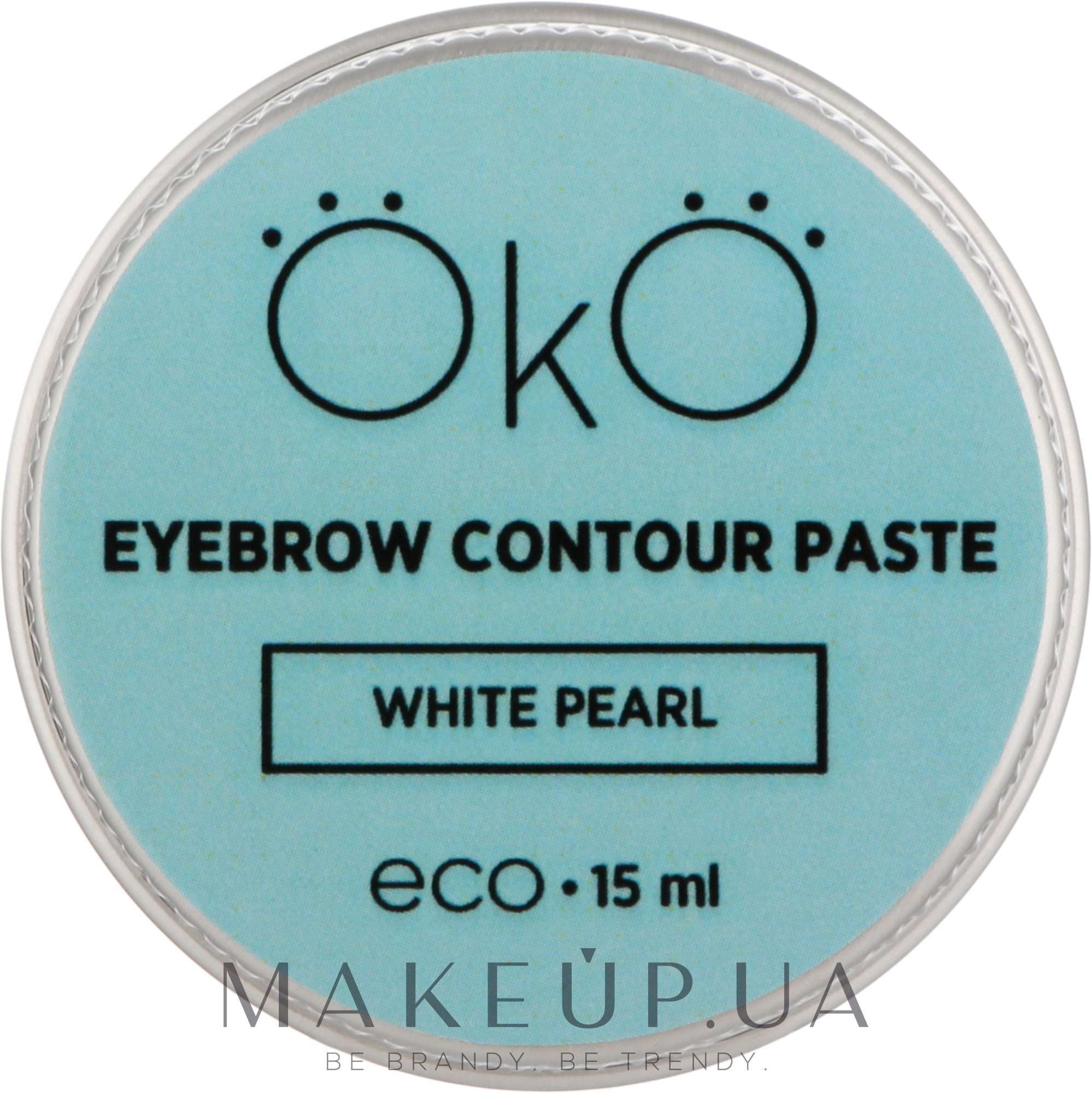 Паста для бровей - OkO Lash & Brow Eyebrow Contour Paste White Pearl — фото 15ml