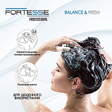 Шампунь "Баланс" - Fortesse Professional Balance & Fresh Shampoo — фото N6