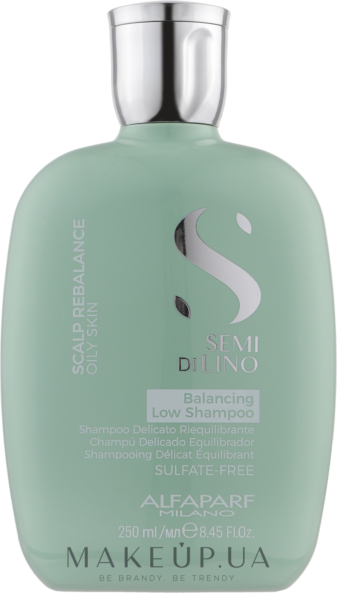 Шампунь для жирной кожи головы - Alfaparf Semi Di Lino Scalp Rebalance Balancing Low Shampoo — фото 250ml