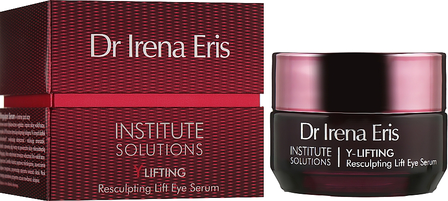 Відновлювальна сироватка для шкіри навколо очей - Dr. Irena Eris Y-Lifting Institute Solutions Resculpting Eye Serum — фото N2