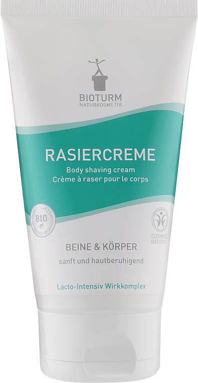 Крем для гоління ніг і тіла - Bioturm Shaving Cream Nr.88 — фото N1