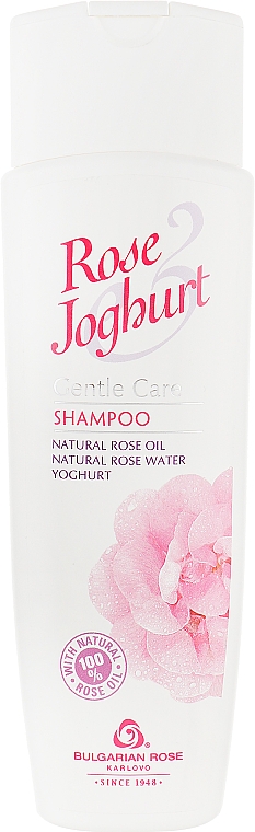 Шампунь для волосся - Bulgarska Rosa Rose & Joghurt Shampoo — фото N1
