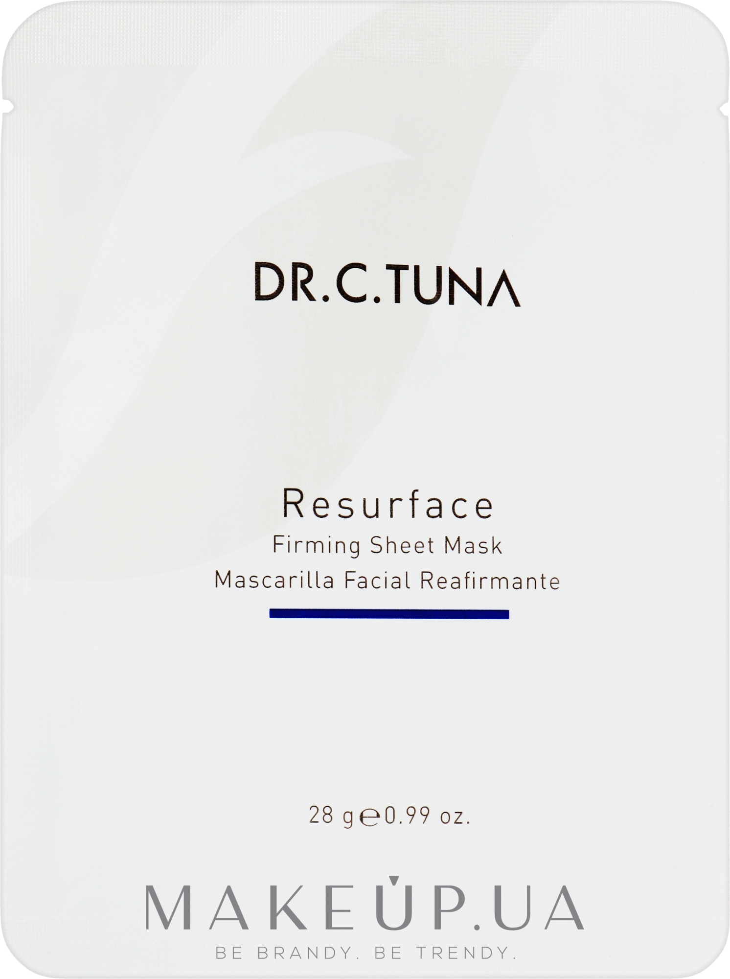 Зволожувальна тканинна маска для обличчя - Farmasi Dr.C.Tuna Resurface — фото 28g