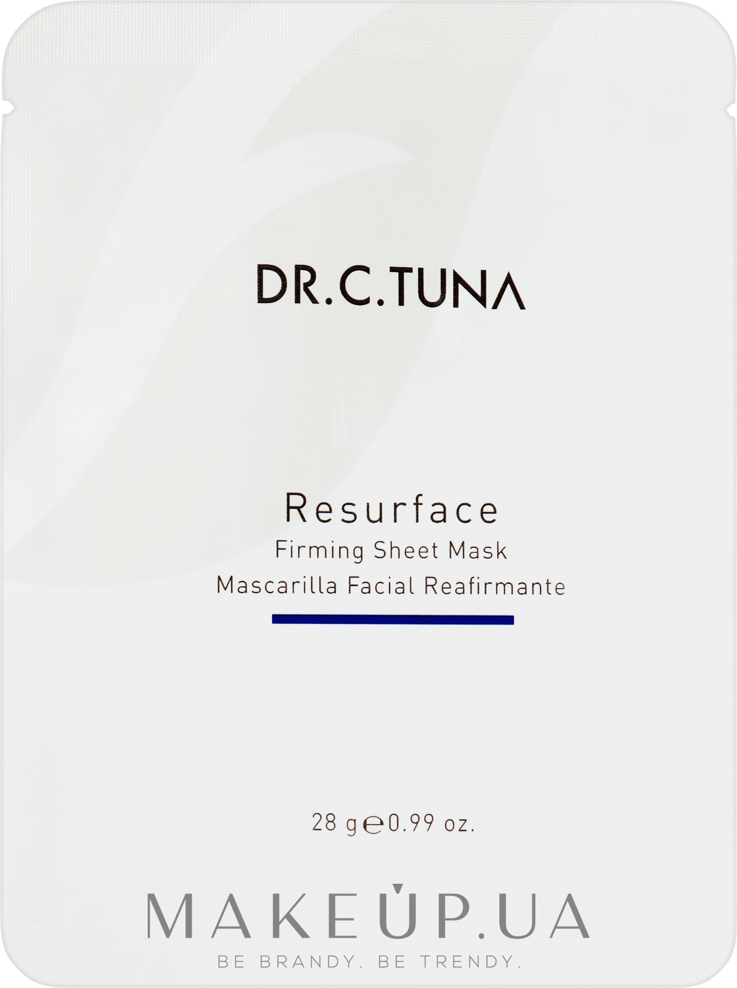 Увлажняющая тканевая маска для лица - Farmasi Dr.C.Tuna Resurface — фото 28g