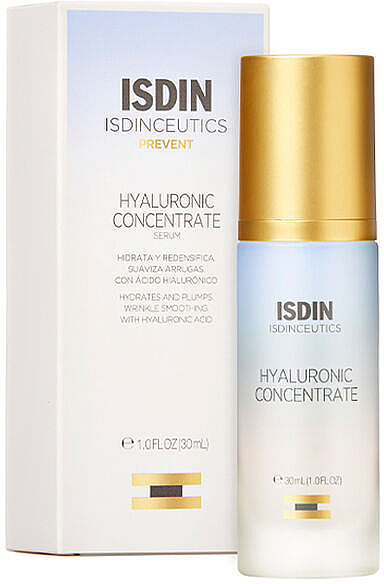 Гиалуроновая сыворотка-концентрат - Isdin Isdinceutics Hyaluronic Concentrate Serum — фото N1