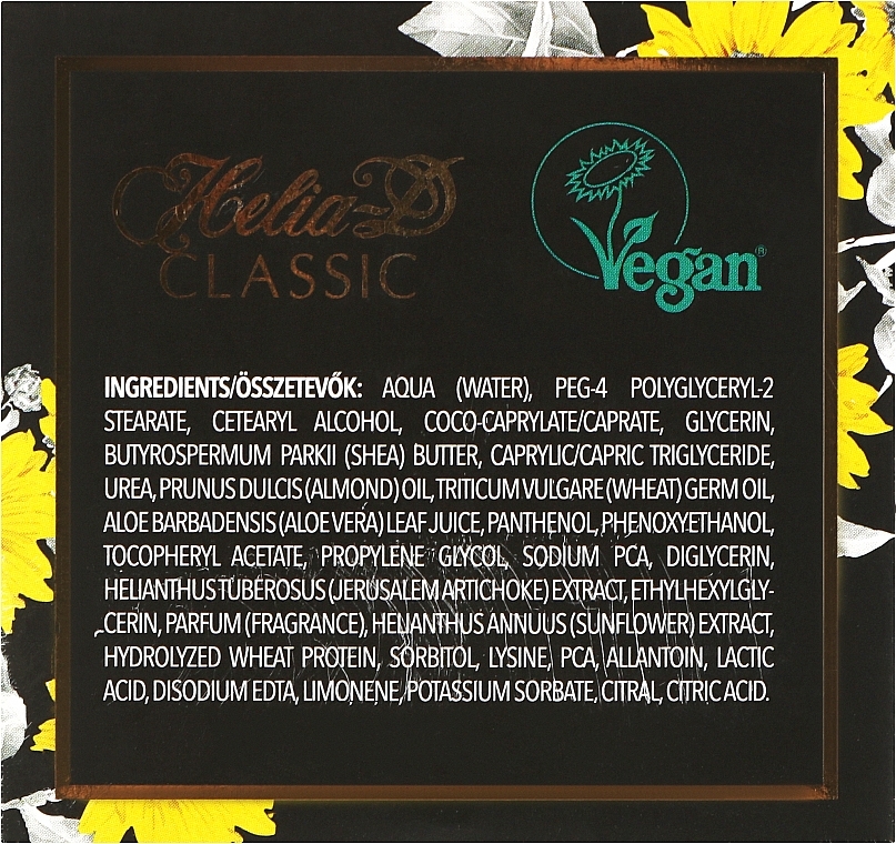 Крем нічний зволожувальний для обличчя - Helia-D Classic Moisturising Night Cream For All Skin Types — фото N3