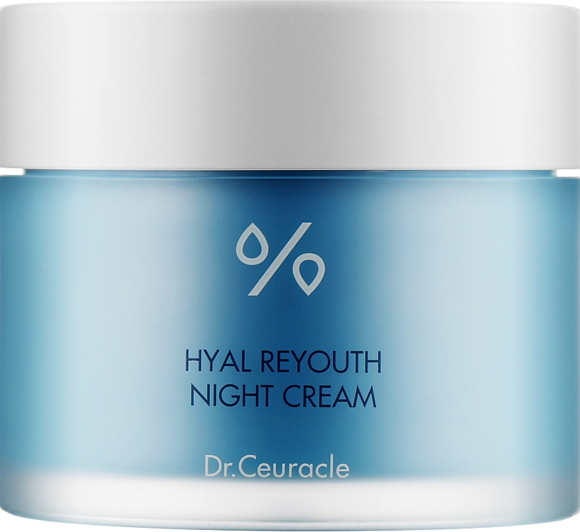 Зволожувальний нічний крем-маска для обличчя - Dr.Ceuracle Hyal Reyouth Night Cream