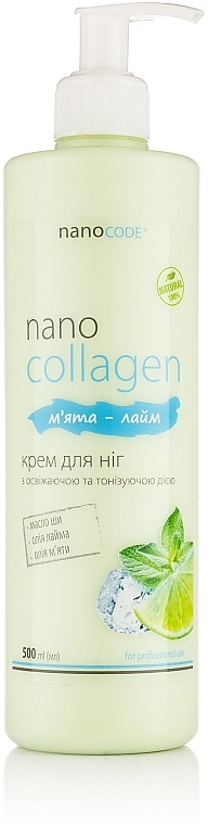 Крем для ніг - NanoCode NanoCollagen — фото N4