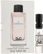 Парфумерія, косметика D&G Anthology L`Imperatrice 3 - Туалетна вода (пробник) 1.5ml