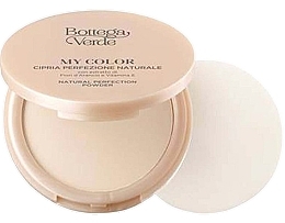 Пудра для лица - Bottega Verde My Color Natural Perfection Powder With Orange Flower Extract And Vitamin E — фото N1