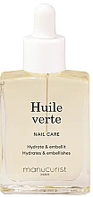 Живильна олія для нігтів і кутикули - Manucurist Huile Verte — фото N1