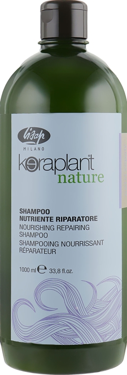 Шампунь для восстановления волос - Lisap Keraplant Nature Nourishing Shampoo — фото N5