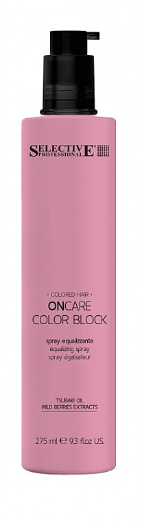 Незмивний вирівнювальний спрей - Selective Professional OnCare Color Block Equalizing Spray — фото N1