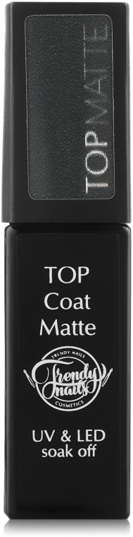 Верхнє матове покриття для гель-лаків - Trendy Nails Top Coat Matte