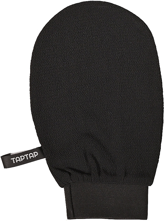 Відлущувальна рукавичка для тіла, чорна - Taptap — фото N1