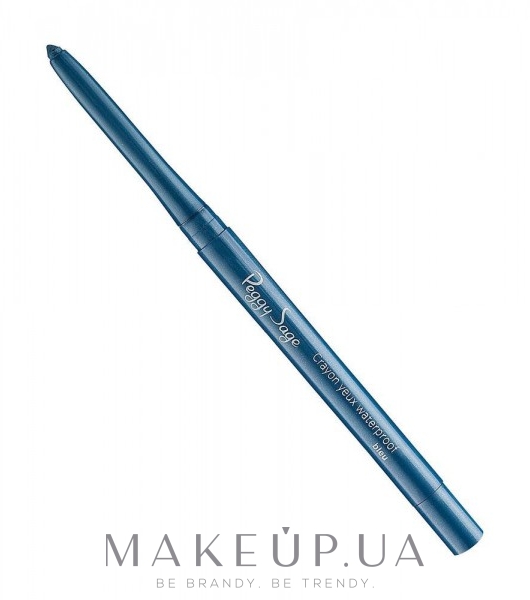 Водостійкий олівець для очей - Peggy Sage Waterproof Eyeliner — фото Bleu