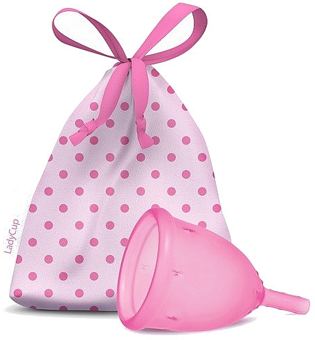 Менструальная чаша, размер S, розовая - LadyCup Pink — фото N1