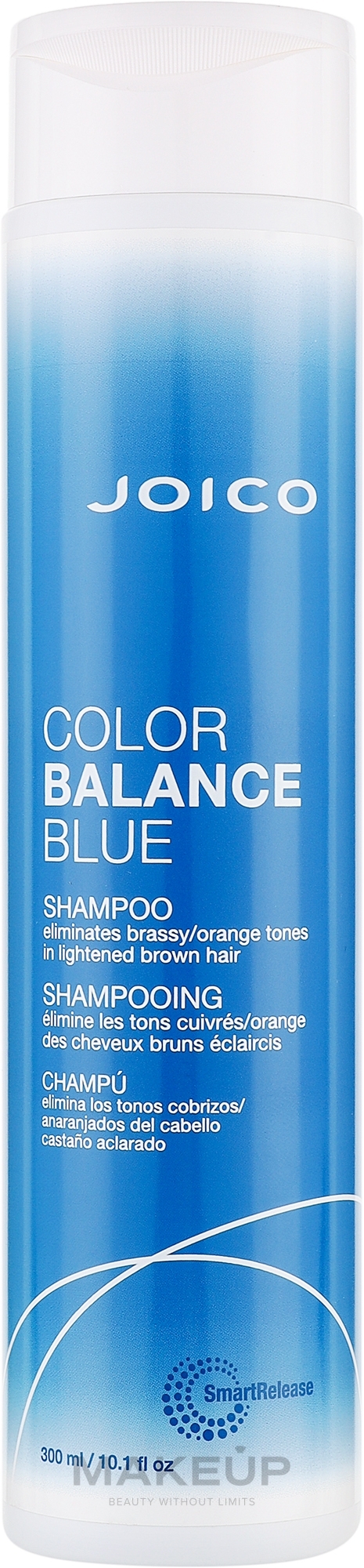 Оттеночный шампунь для поддержания холодных оттенков - Joico Color Balance Blue Shampoo — фото 300ml