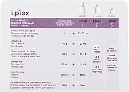 Пробний салонний набір для відновлення волосся - Lakme I.Plex Salon Trial Kit (treatment/3x100ml) — фото N6