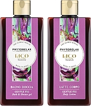 Набор - Phytorelax Laboratories The Floral Ritual Gentle Fig (sh/gel/250ml + b/lot/250ml) — фото N2