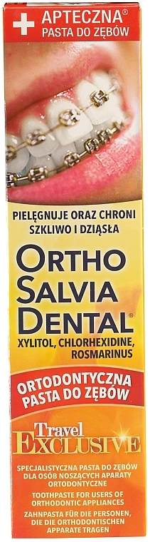 Зубная паста - Atos Ortho Salvia Dental Exlusive Travel Toothpaste — фото N1