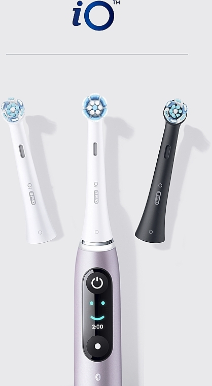 Насадки для электрической зубной щетки, черные, 4 шт. - Oral-B iO Ultimate Clean — фото N18
