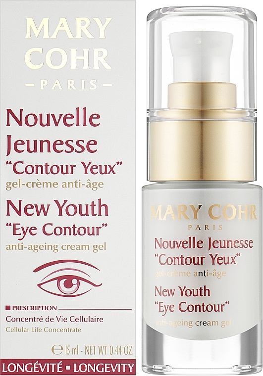 Омолоджувальний крем для очей - Mary Cohr Nouvelle Jeunesse Contour Yeux — фото N2